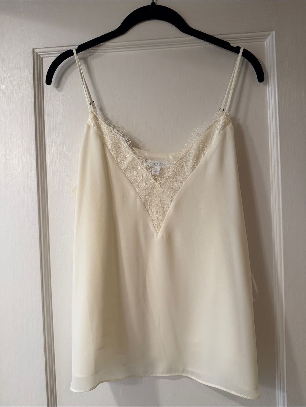 Abound Cream Lace-Trim V-Neck Camisole